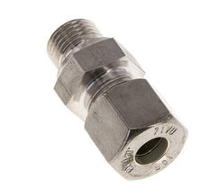 M16x1,5 Macho x 10S Racor de compresión recto de acero inoxidable 630 Bar DIN 2353