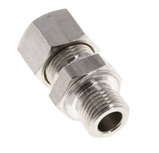 M16x1,5 Macho x 12L Racor de compresión recto de acero inoxidable 315 Bar DIN 2353