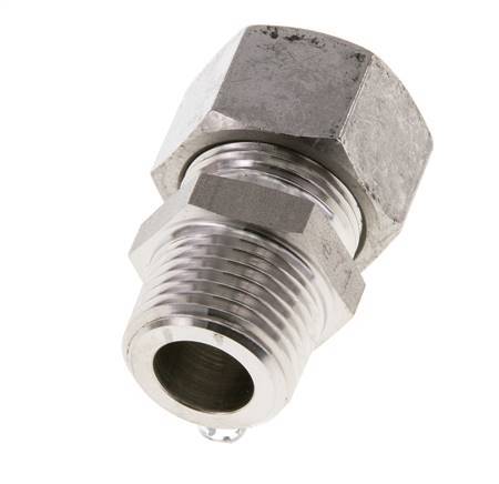 M18x1,5 Macho x 10L Racor de compresión recto de acero inoxidable 315 Bar DIN 2353