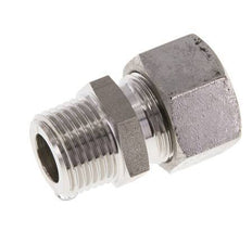 M18x1,5 Macho x 10L Racor de compresión recto de acero inoxidable 315 Bar DIN 2353