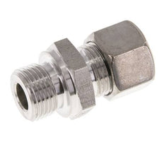 M18x1,5 Macho x 12L Racor de compresión recto de acero inoxidable 315 Bar DIN 2353