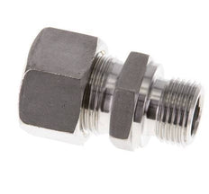 M18x1,5 Macho x 15L Racor de compresión recto de acero inoxidable 315 Bar DIN 2353