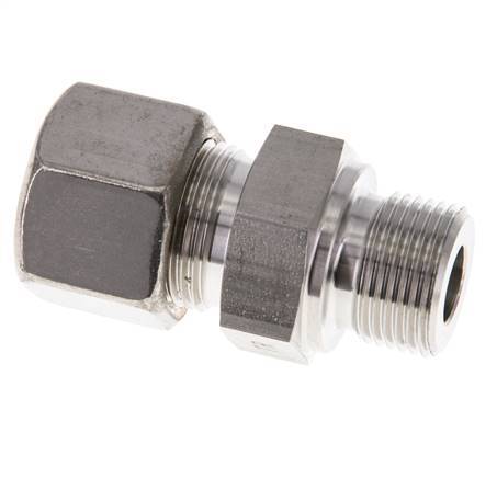M20x1,5 Macho x 14S Racor de compresión recto de acero inoxidable 630 Bar DIN 2353