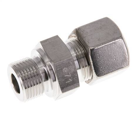 M20x1,5 Macho x 14S Racor de compresión recto de acero inoxidable 630 Bar DIN 2353