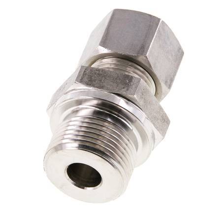 M22x1,5 Macho x 12L Racor de compresión recto de acero inoxidable 315 Bar DIN 2353