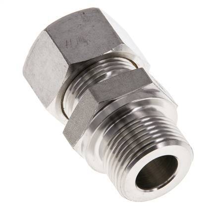 M22x1,5 Macho x 15L Racor de compresión recto de acero inoxidable 315 Bar DIN 2353