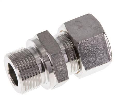 M22x1,5 Macho x 15L Racor de compresión recto de acero inoxidable 315 Bar DIN 2353