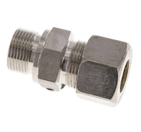 M22x1,5 Macho x 16S Racor de compresión recto de acero inoxidable 400 Bar DIN 2353