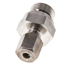 G 1/2'' Macho x 6S Racor de compresión recto de acero inoxidable con junta FKM 630 Bar DIN 2353