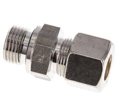 G 1/2'' Macho x 14S Racor de compresión recto de acero inoxidable con junta FKM 630 Bar DIN 2353