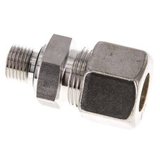 G 1/4'' Macho x 14S Racor de compresión recto de acero inoxidable con junta FKM 630 Bar DIN 2353