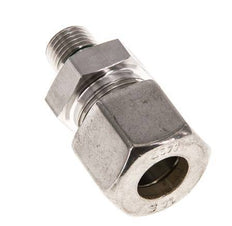 G 1/4'' Macho x 14S Racor de compresión recto de acero inoxidable con junta FKM 630 Bar DIN 2353