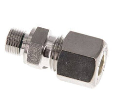 G 1/8'' Macho x 8L Racor de compresión recto de acero inoxidable con junta FKM 315 Bar DIN 2353