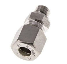 G 1/8'' Macho x 8L Racor de compresión recto de acero inoxidable con junta FKM 315 Bar DIN 2353