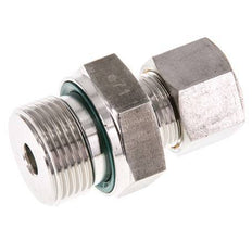G 3/4'' Macho x 12S Racor de compresión recto de acero inoxidable con junta FKM 630 Bar DIN 2353