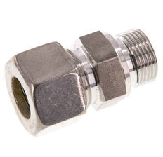 G 3/4'' Macho x 20S Racor de compresión recto de acero inoxidable con junta FKM 400 Bar DIN 2353