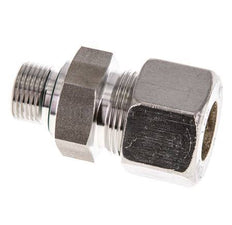 G 3/8'' Macho x 16S Racor de compresión recto de acero inoxidable con junta FKM 400 Bar DIN 2353