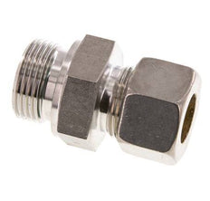 G 1'' Macho x 20S Racor de compresión recto de acero inoxidable con junta FKM 400 Bar DIN 2353