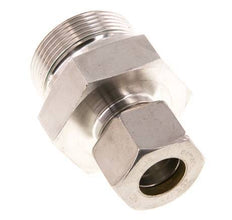 G 1 1/2'' Macho x 20S Racor de compresión recto de acero inoxidable con junta FKM 400 Bar DIN 2353