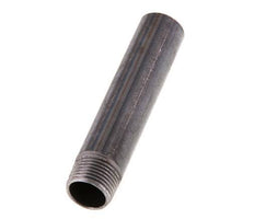 R 3/8'' Male x 17.2mm Steel Pipe Nipple with Welding End 50 Bar DIN 2982 - 80mm [2 Pieces]