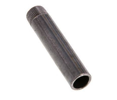 R 3/8'' Male x 17.2mm Steel Pipe Nipple with Welding End 50 Bar DIN 2982 - 80mm [2 Pieces]