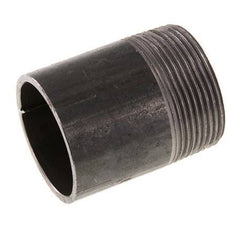R 1 1/2'' Male x 48.3mm Steel Pipe Nipple with Welding End 50 Bar DIN 2982 - 60mm [2 Pieces]