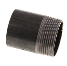 R 1 1/2'' Male x 48.3mm Steel Pipe Nipple with Welding End 50 Bar DIN 2982 - 60mm [2 Pieces]