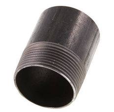 R 1 1/2'' Male x 48.3mm Steel Pipe Nipple with Welding End 50 Bar DIN 2982 - 60mm [2 Pieces]