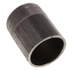 R 1 1/2'' Male x 48.3mm Steel Pipe Nipple with Welding End 50 Bar DIN 2982 - 60mm [2 Pieces]