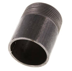 R 1 1/2'' Male x 48.3mm Steel Pipe Nipple with Welding End 50 Bar DIN 2982 - 60mm [2 Pieces]