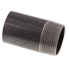 R 1 1/2'' Male x 48.3mm Steel Pipe Nipple with Welding End 50 Bar DIN 2982 - 80mm [2 Pieces]