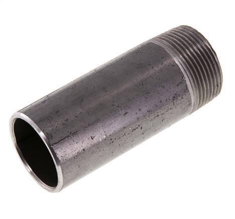 R 1 1/4'' Macho x 42,4mm Espiga de acero con extremo para soldar 50 Bar DIN 2982 - 100mm [2 Piezas]