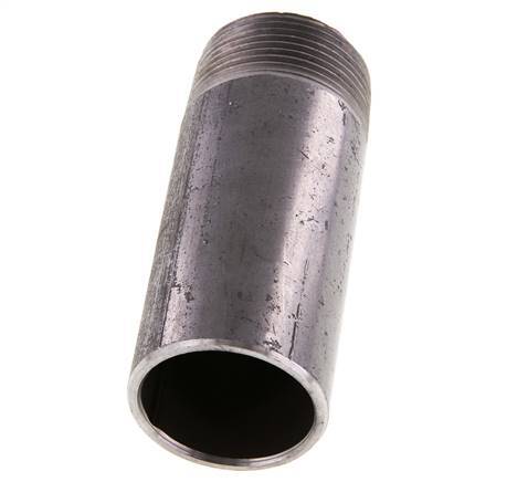 R 1 1/4'' Macho x 42,4mm Espiga de acero con extremo para soldar 50 Bar DIN 2982 - 100mm [2 Piezas]