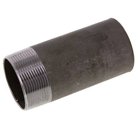 R 2'' Male x 60.3mm Steel Pipe Nipple with Welding End 50 Bar DIN 2982 - 120mm