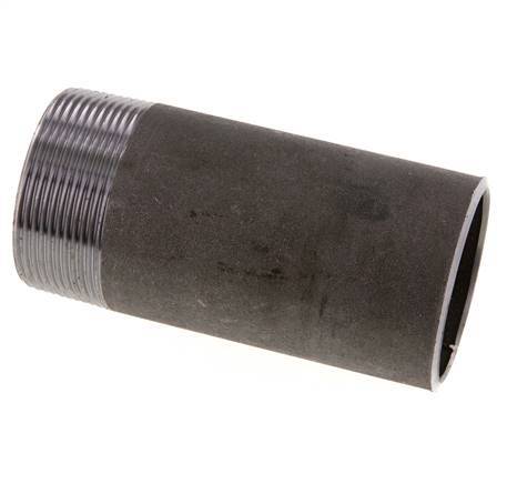 R 2'' Male x 60.3mm Steel Pipe Nipple with Welding End 50 Bar DIN 2982 - 120mm