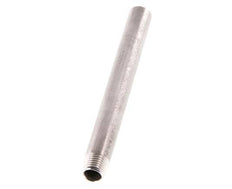 R 1/4'' Male x 13.5mm Stainless steel Pipe Nipple with Welding End 20 Bar DIN 2982 - 120mm