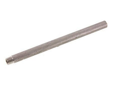 R 1/4'' Male x 13.5mm Stainless steel Pipe Nipple with Welding End 20 Bar DIN 2982 - 200mm