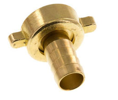 G 3/4'' x 13mm Brass Hose barb with NBR Seal and Wing Nut 16 Bar [2 Pieces]