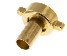 G 3/4'' x 13mm Brass Hose barb with NBR Seal and Wing Nut 16 Bar [2 Pieces]