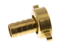 G 3/4'' x 13mm Brass Hose barb with NBR Seal and Wing Nut 16 Bar [2 Pieces]