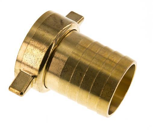 G 2'' x 50mm Llave de manguera de latón con junta NBR y tuerca de mariposa 16 Bar