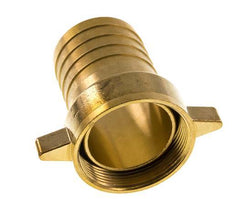 G 2'' x 50mm Llave de manguera de latón con junta NBR y tuerca de mariposa 16 Bar
