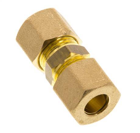 racor de compresión recto de latón de 10 mm 95 bar DIN EN 1254-2