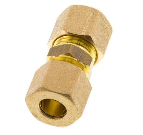 racor de compresión recto de latón de 10 mm 95 bar DIN EN 1254-2