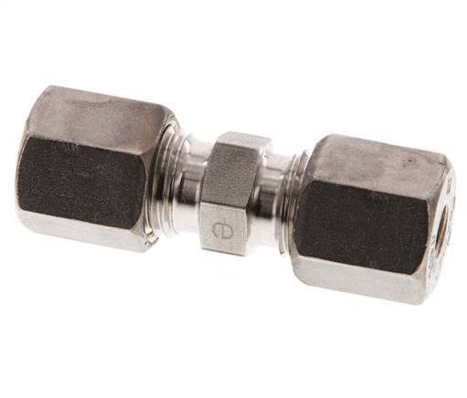6S Racor recto de acero inoxidable 630 Bar DIN 2353