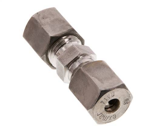 6S Racor recto de acero inoxidable 630 Bar DIN 2353