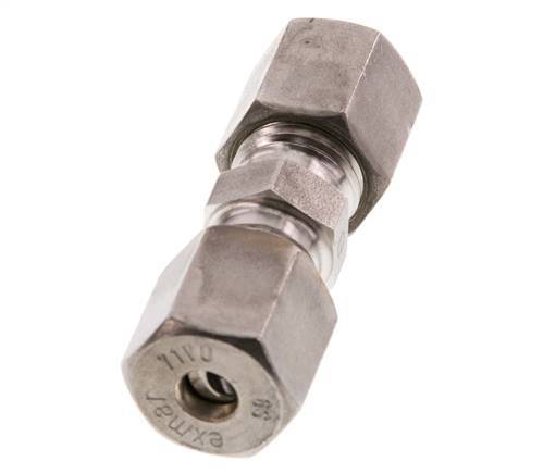 6S Racor recto de acero inoxidable 630 Bar DIN 2353