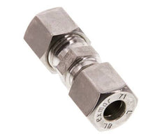 accesorio de compresión recto de acero inoxidable 8L 315 Bar DIN 2353