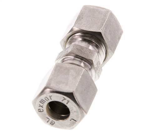 accesorio de compresión recto de acero inoxidable 8L 315 Bar DIN 2353
