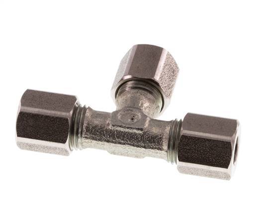 6LL Anillo de corte en T de acero galvanizado 100 Bar DIN 2353